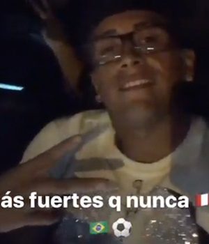 Confiante, Cueva manda recado no Instagram: “más fuertes que nunca!”