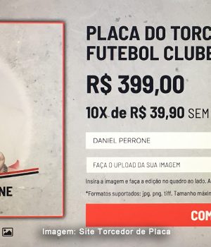 Torcedor de Placa: Tricolores do mundo todo podem comprar pelo site. Veja como: