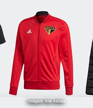 O início de trabalho e os primeiros produtos da Adidas para o São Paulo