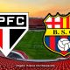 São Paulo x Barcelona-EQU Onde assistir, horário, escalação e palpite