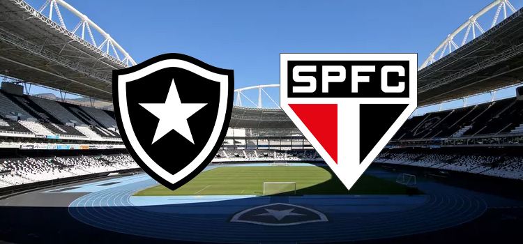 Botafogo x São Paulo: onde assistir, horário, escalação e palpite