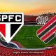 São Paulo x Athletico: onde assistir, horário, escalações e palpite