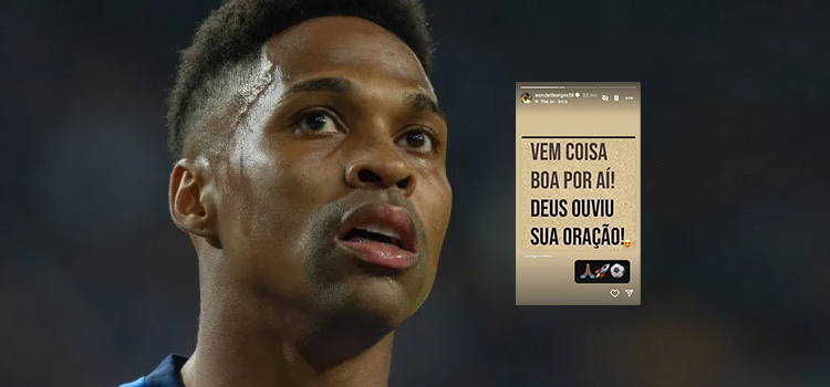 De saída? Wendell posta mensagem enigmática no Instagram: “vem coisa boa”