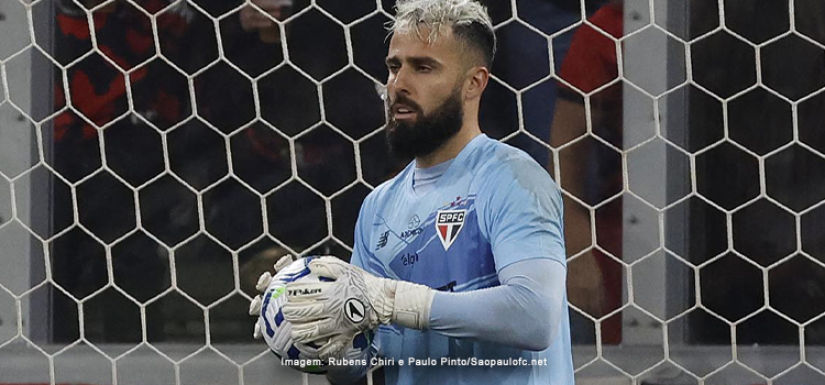 Se mantiver plano de 2023, São Paulo contratará outro goleiro para a vaga de Jandrei