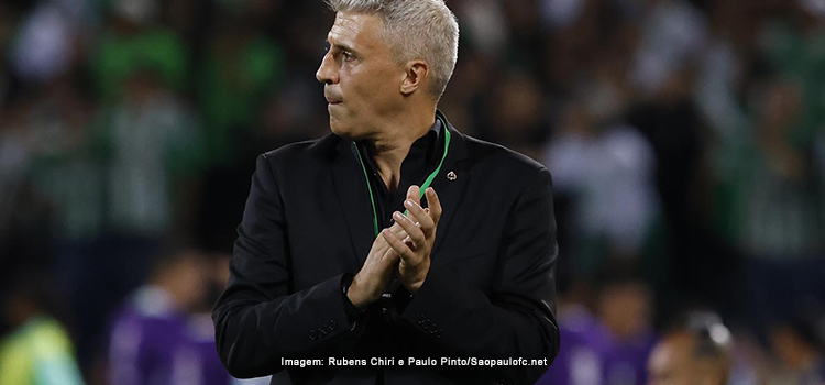 Crespo reconhece pressão do Atlético Nacional em Medellin: “não nos deixou jogar”