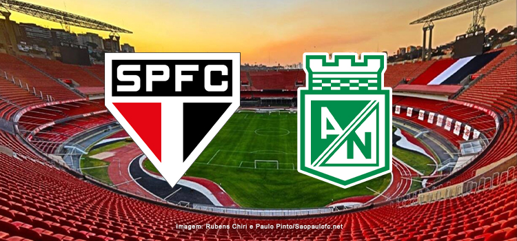 São Paulo x Atletico Nacional: onde assistir, horário, escalação e palpite
