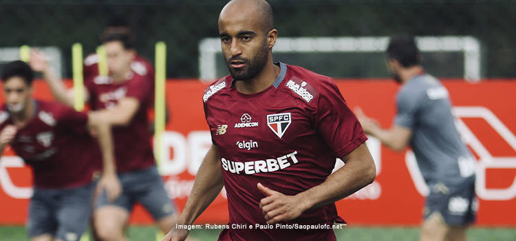 Lucas recua em recuperação e será preparado para a Copa Libertadores