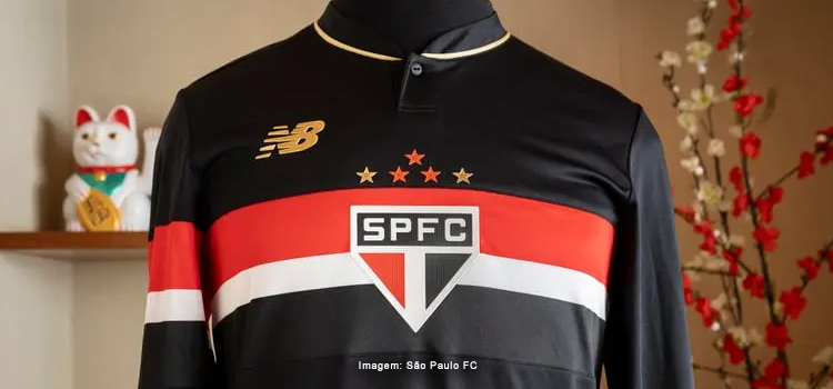 Camisa 3 Manga Longa oficial com desconto no PIX e 10%off com cupom