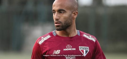 Lucas deu mais um passo importante na recuperação do joelho direito