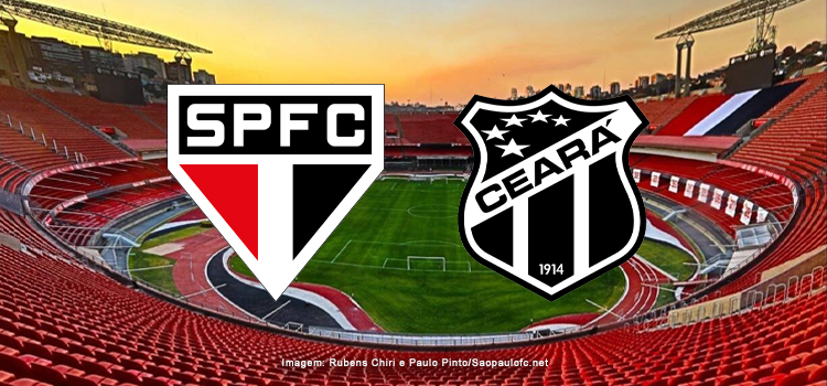 São Paulo x Ceará: onde assistir, horário, público estimado, escalação e palpite