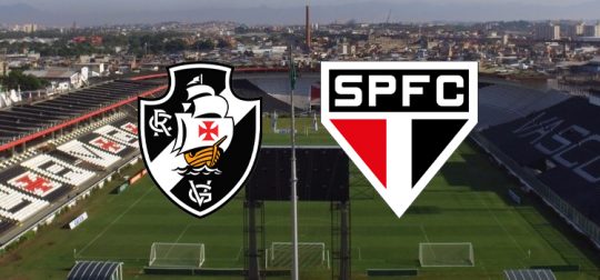 Vasco da Gama x São Paulo: onde assistir, horário, escalação e palpite