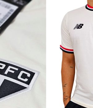 Camisa Retrô off-white oficial a menos de R$ 100,00 + cupom PERRONE10