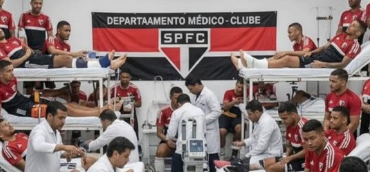 Inacreditável: mais de 70% do elenco do São Paulo passou pelo DM em 2025