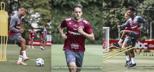 Crespo aguarda mais três reforços para a partida diante do Fluminense