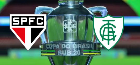 O atual campeão São Paulo e o América-MG decidem nesta terça a Copa do Brasil Sub20