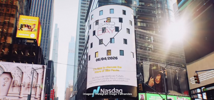 Diego Fernandes divulga “São Paulo Day” na Nasdaq e nega promoção em cima do São Paulo