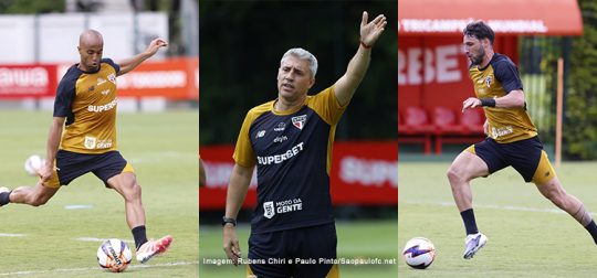 Amém! São Paulo terá Calleri, Lucas e elenco quase completo para a estreia