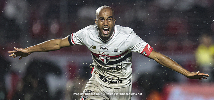 Único extraclasse do São Paulo, Lucas Moura mostrou lampejos de Europa no MorumBIS