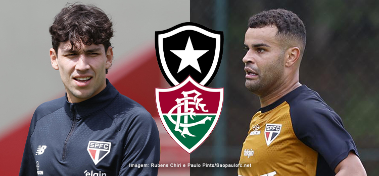 As situações de Ferraresi e Alisson: já encaminhados para clubes cariocas