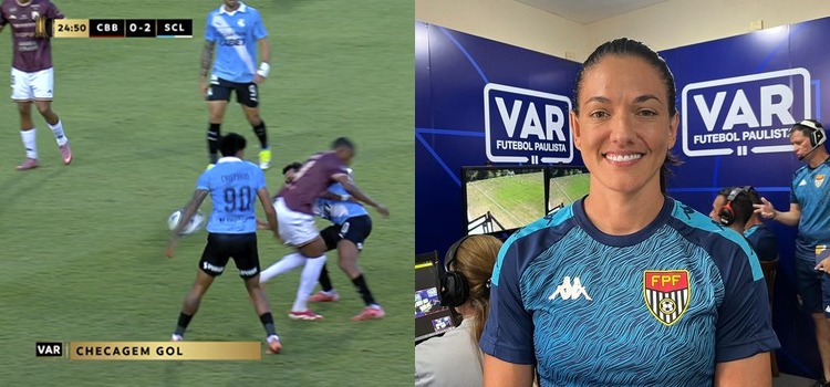 Daiane Muniz muda o critério e invalida gol por toque de mão na Libertadores