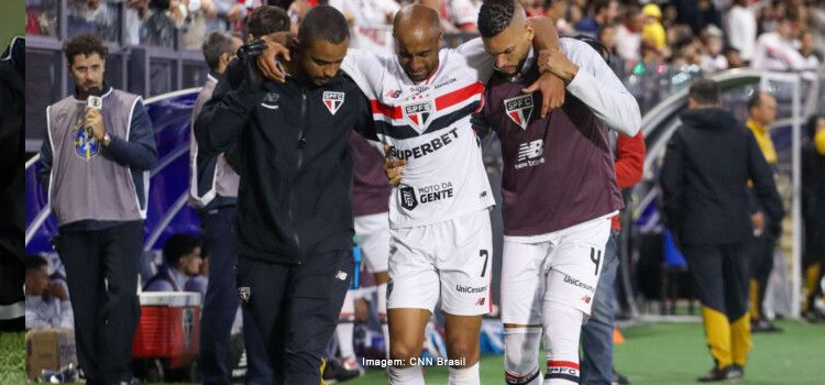 Muita força, Lucas: bastidores de mais uma séria lesão do meia-atacante!