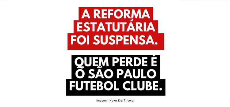 Um duro golpe ao são-paulino que deseja transparência no São Paulo