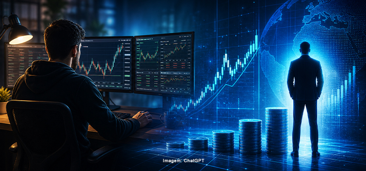 O que é uma conta demo de trader financiado e como ela funciona?