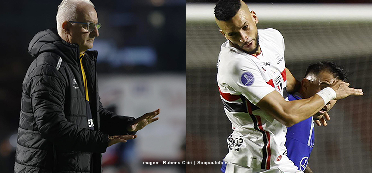 Dorival defende Dória e desconversa sobre saída de Sabino do time titular