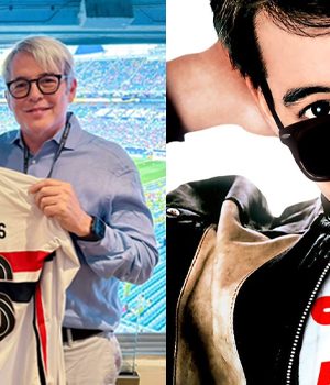 Diego Fernandes foi o autor da camisa entregue ao ator Matthew Broderick