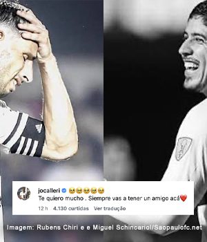 Calleri reage a saída de Alan Franco e publica mensagem nas redes sociais!