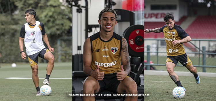 São Paulo apresenta quatro novidades para o jogo no Morumbi