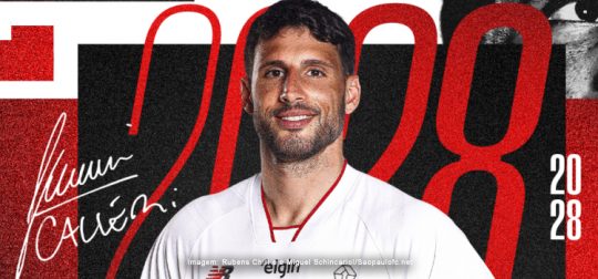 Até 2028: bastidores da renovação de contrato de Calleri com o São Paulo