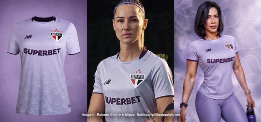 OPINIÃO: a inédita terceira camisa feminina São Paulo | New Balance