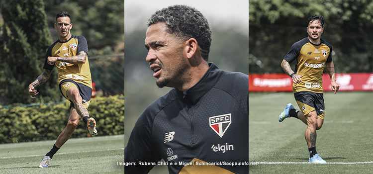 Sem Calleri, Dorival deveria deixar equipe mais leve no meio. Veja opções: