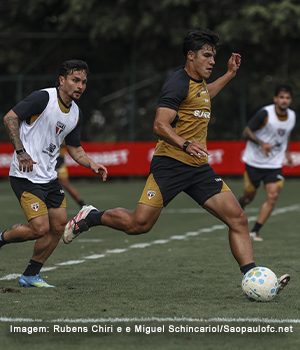 São Paulo tem “dia diferente” de treinamento visando o jogo de sábado