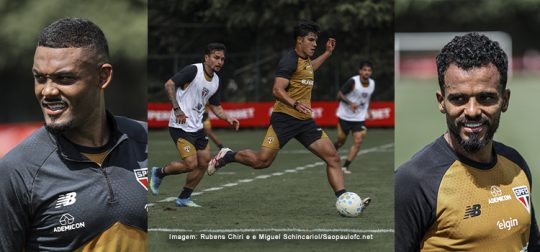 São Paulo tem “dia diferente” de treinamento visando o jogo de sábado