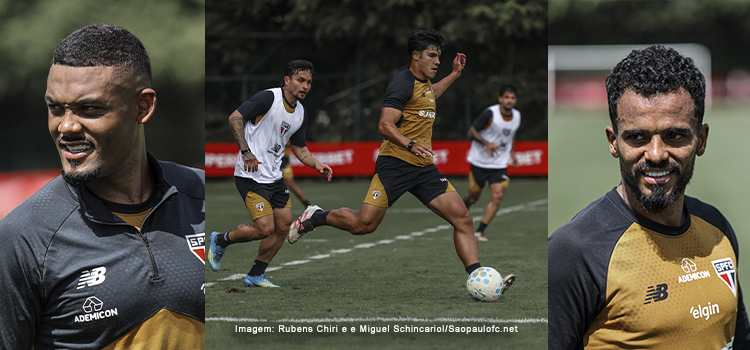 São Paulo tem “dia diferente” de treinamento visando o jogo de sábado