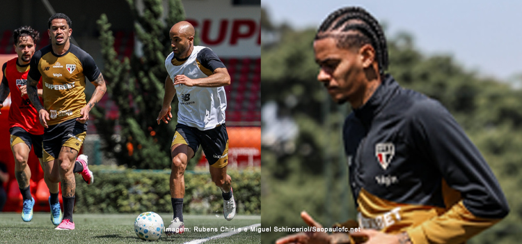 Treino desta sexta teve novidade e retorno gradativo de Lucas e Bobadilla