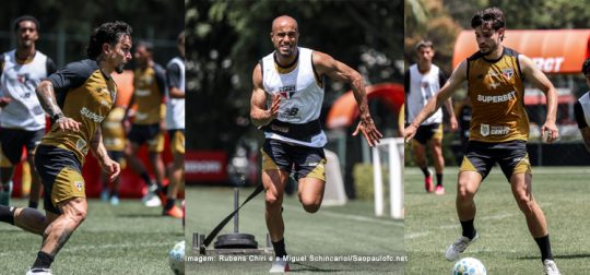 São Paulo inicia última etapa de preparação para o clássico de sexta