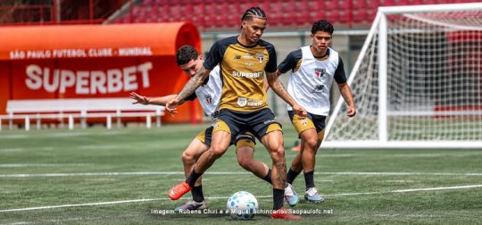 São Paulo inicia preparação para a volta do Brasileiro com quatro baixas