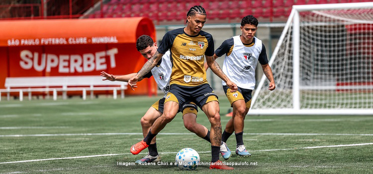 São Paulo inicia preparação para a volta do Brasileiro com quatro baixas